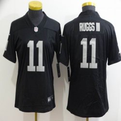 Women Nike Raiders #11 Henry Ruggs III black Color Rush Limited Jersey-BD