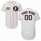 Custom Houston Astros white Flexbase baseball jerseys