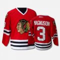 Chicago Blackhawks #3 MAGNUSON red NHL Jerseys