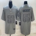 Nike Philadelphia Eagles #88 Dallas Goedert gray Color Rush Limited Jerseys-BD 01