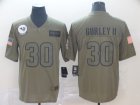 Los Angeles Rams #30 Todd Gurley II Nike Camo 2019 Salute to Service Limited Jersey