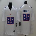 Nike New York Giants #26 Saquon Barkley white fashion Color Rush Limited Jerseys-BD