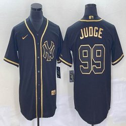 Nike New York Yankees #99 Aaron Judge black throwbck majestic baseball Jersey