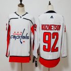 Adidas Washington Capitals #92 Evgeny Kuznetsov white ice hockey Jerseys 01