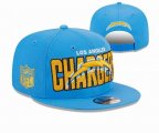 2023 Chargers skyblue NFL Snapback Hats-YD