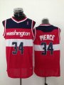 Washington Wizards #34 Paul Pierce red adidas nba Jersey