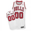 Chicago Bulls Custom white Home Jersey for sale