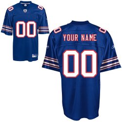 Buffalo Bills Customized Personalized Alternate Jerseys