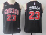 Youth Nike Chicago Bulls #23 Michael Jordan black nba jersey