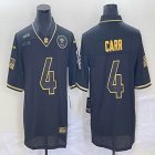 Nike New Orleans Saints #4 Derek Carr black Color Rush Limited Jersey-Special funds 02