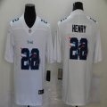 Tennessee Titans #22 Derrick Henry nike white Fashion Color Rush Limited Jersey-BD