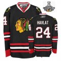 NHL Chicago Blackhawks #24 Martin Havlat Black jersey