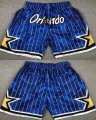 Orlando Magic blue NBA shorts with pocket