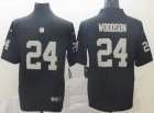 Oakland Raiders #24 Charles Woodson Nike black Color Rush Limited Jersey