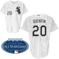 Chicago White Sox Carlos Quentin 20# White mlb jersey