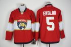 2016 Florida Panthers #5 Aaron Ekblad Red NHL Jersey