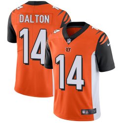 Nike Cincinnati Bengals #14 Andy Dalton Orange Color Rush Limited Jersey