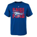 Youth Chicago Cubs Majestic Royal 2016 National League Champions Locker Room T-Shirt