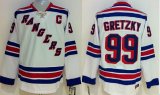 New York Rangers #99 Wayne Gretzky white kid NHL Jerseys