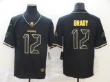 Nike Tampa Bay Buccaneers #12 Tom Brady black Color Rush Limited jersey