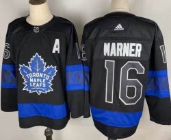 2022 Toronto Maple Leafs #16 Mitch Marner blue double sided hockey jersey-FH