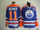 Edmonton Oilers 11# MESSIEK Blue NHL Jerseys