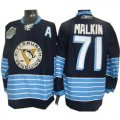 Pittsburgh Penguins 71# Evgeni Malkin blue NHL Jerseys