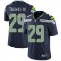 Seattle Seahawks #29 Earl Thomas III blue Color Rush Limited Jersey