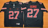 Youth Ohio State Buckeyes Eddie George 27 NCAA Football Jersey - Blackout