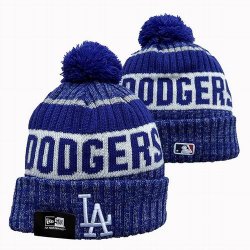 2024 Los Angeles Dodgers blue white MLB Cuffed Knit Hats 02