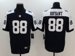 Nike Dallas Cowboys #88 Dez Bryant blue white color Rush Limited Jersey