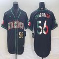 2023 World Cup Mexico #56 Randy Arozarena black majestic baseball jerseys 10