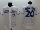 2016 Toronto blue jays #20 Josh Donaldson white elite baseball jerseys