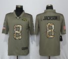 Baltimore Ravens #8 Lamar Jackson green Color Rush Limited Jersey