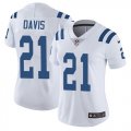 Women Colts #21 Vontae Davis Nike white Color Rush Limited Jersey