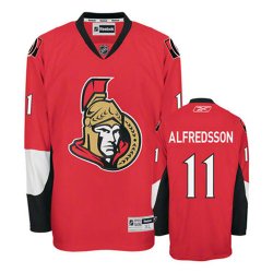 NHL Ottawa Senators #11 Alfredsson Red Jersey