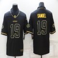 Nike 49ers #19 Deebo Samuel black throwback Color Rush Limited Jersey-BD