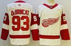 Adidas Detroit Red Wings #93 Alex DeBrincat white hockey jersey-PD