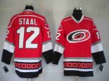 Carolina Hurricanes 12 STAAL red jersey