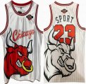 Chicago Bulls #23 Sports white nba jerseys print -XD