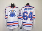 Edmonton Oilers #64 Nail Yakupov White NHL Jerseys