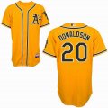 Oakland Athletics DONALDSON 20 yellow baseball jerseys