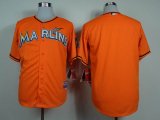 Florida Marlins blank Orange MLB Jerseys