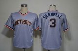 Detroit Tigers #3 Allan Trammell Grey MLB Jerseys