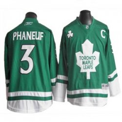 Dion Phaneuf Jersey 3 Green Toronto Maple Leafs Jerseys