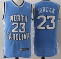 North carolina 23 Michael Jordan blue nba jersey