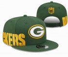 2023 Packers green NFL Snapback Hats-YD 02