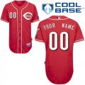 Cincinnati Reds Personalized custom Red MLB Jersey