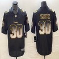 Nike Steelers #30 Warren black fashion NFL Jersey 02