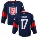 United States 2016 World Cup #17 Ryan Kesler blue Hockey jerseys